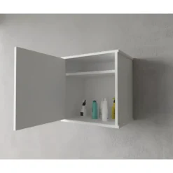 Pensile Lavanderia 46,5x34x52,5 cm PVC 1 Anta Bianco Salvaspazio
