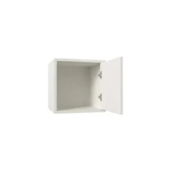 Pensile Sopra Cappa per Cucina Componibile 60 cm Larghezza Legno Bianco Larice