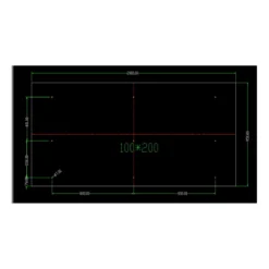 Pensilina in Alluminio 200x100 Policarbonato Fume Tettoia Porte Esterne Balconi