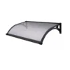 Pensilina in Policarbonato Alveolare 100x60 cm Copertura Antipioggia