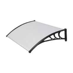 Pensilina Policarbonato 150x100 Alveolare Satinato Abs Tettoia Portone Modulare