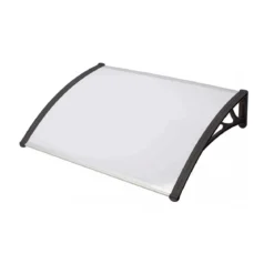 Pensilina 120x80 cm Copertura in Policarbonato Alveolare Opaco 5.2 mm