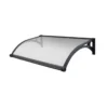 Pensilina 150x100 in Policarbonato Semitrasparente Illuminazione Led