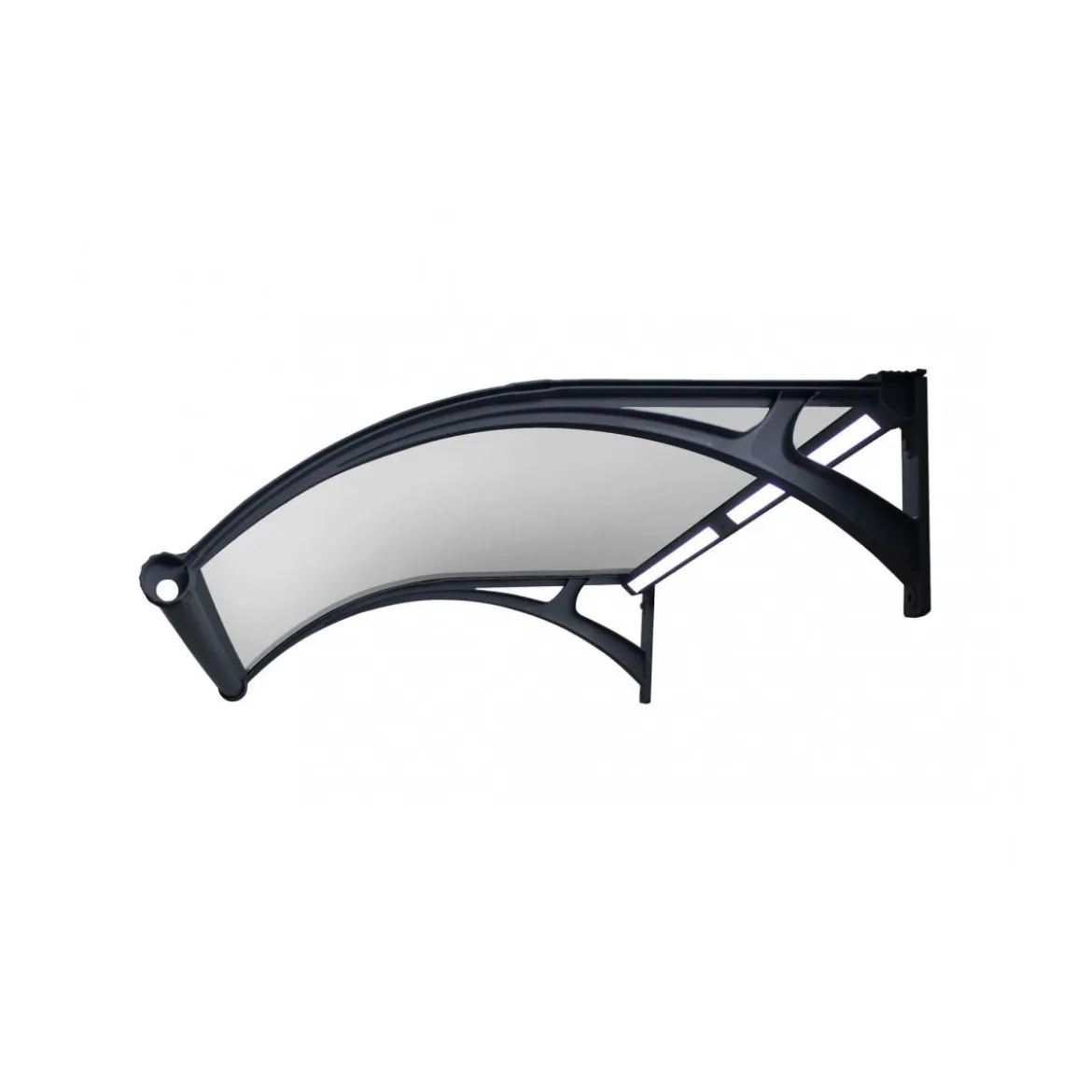 Pensilina 150x100 in Policarbonato Semitrasparente Illuminazione Led