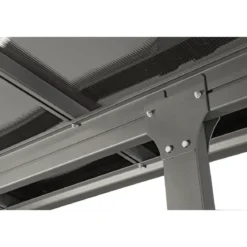 Pergola Addossata 4x3 in Alluminio Gazebo da Giardino Terrazzo