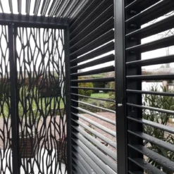 Pergola Bioclimatica da Giardino 360x300 Alluminio Lamelle Frangivista