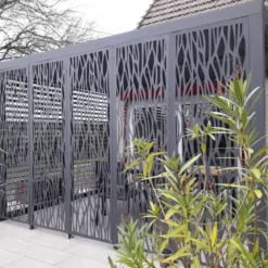 Pergola Bioclimatica da Giardino 360x300 Alluminio Lamelle Frangivista