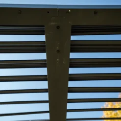 Pergola Bioclimatica da Giardino 360x300 Alluminio Lamelle Frangivista