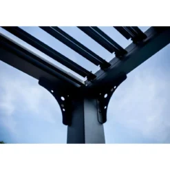 Pergola bioclimatica in alluminio 3.6x3 con veneziane