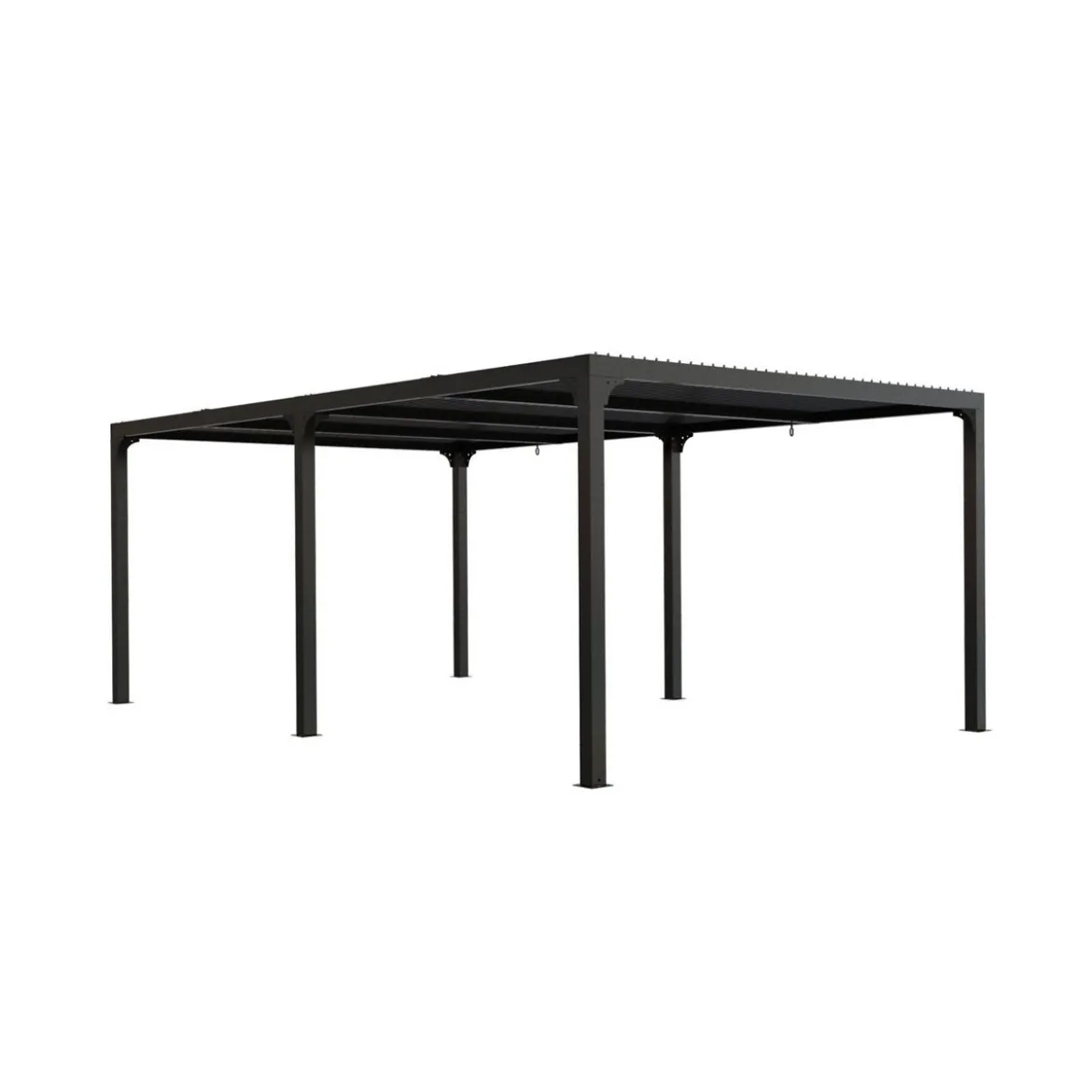 Pergola Bioclimatica 3.6x6 mt in Alluminio Gazebo da Giardino Terrazzo Pergolato