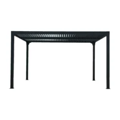 Pergola Bioclimatica 3.6x3 mt in Alluminio Gazebo da Giardino Terrazzo Pergolato