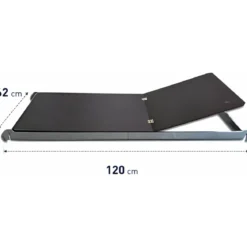 Piano Lavoro con Botola 62x120 cm per Trabattello Ponteggio in Acciaio