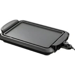 Piastra Elettrica Portatile per Cucinare Bistecchiera Portatile da Tavolo Cucina