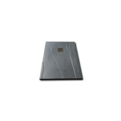 Piatto Doccia Nero Rettangolare 70 80 90 100 Ardesia Effetto Pietra Slim