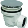 Piatto Doccia Quadrato in Resina 76x76x3 cm Ultrasottile Antiscivolo