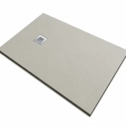 Piatto Doccia Rettangolare 70 80 90 100 120 Effetto Pietra Ultra Slim Avorio