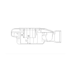 Piatto Doccia Slim Bianco Effetto Pietra Ruvido Filo Pavimento Piletta Scarico
