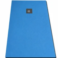 Piatto Doccia Slim Effetto Pietra Filo Pavimento Tagliabile Angolare Marmoresina