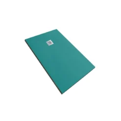 Piatto Doccia Verde Effetto Pietra Slim Filo Pavimento Piletta Scarico Ribassata