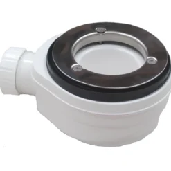 Piletta di Scarico Ribassata Diametro Foro 9cm Altezza 6cm Piatti Doccia Slim