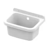 Pilozzo in Resina da Esterno 39x39 Lavabo con Sifone Piletta Lavatoio Lavanderia