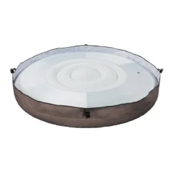 Piscina con Mobili Idromassaggio Spa 184x73 6 Persone Semi Rigida Rotonda