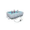 Piscina Fuori Terra Rettangolare 282x196 per Bambini Adulti con Pompa Filtro