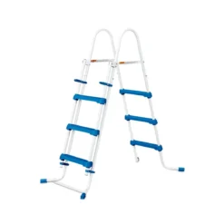 Piscina Fuoriterra 488x244 Rettangolare con Pompa Filtro a Cartuccia Scaletta