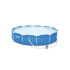 Piscina Fuori Terra 366x76 Rotonda Steel Pro Frame con Pompa Filtro a cartuccia