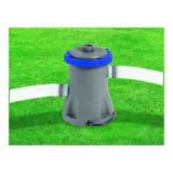 Piscina Fuori Terra 400x211x81 Pompa Filtro a Cartuccia Rettangolare Bambini