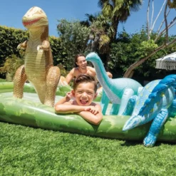 Piscina Gonfiabile Intex per Bambini 2x2 m Dinosauri con Accessori