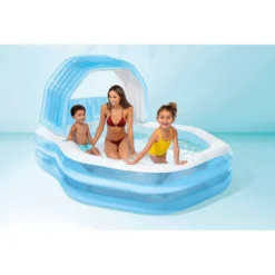 Piscina Gonfiabile Intex per Famiglia Copertura Giardino Estate Bambini