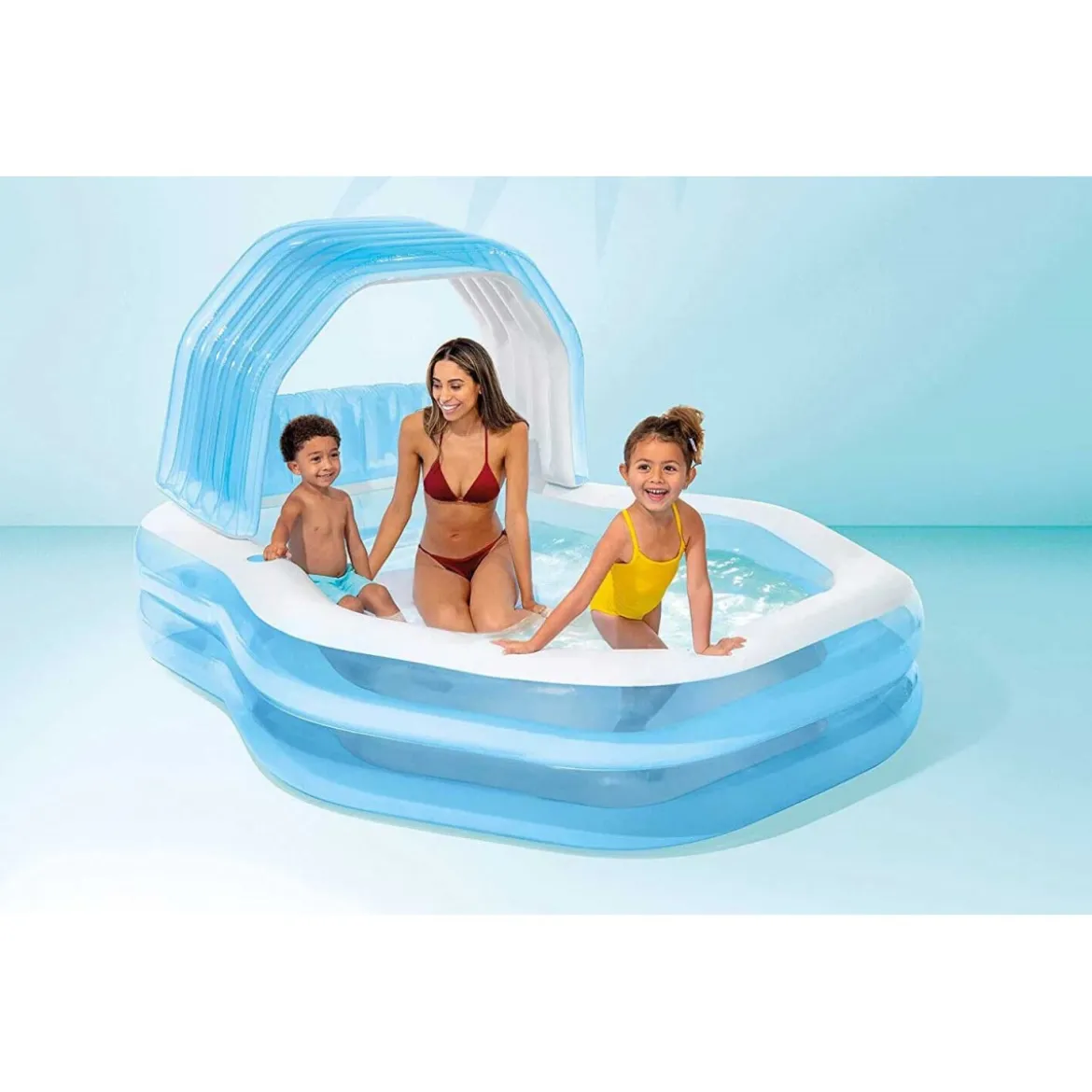 Piscina Gonfiabile Intex per Famiglia Copertura Giardino Estate Bambini