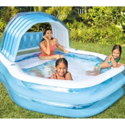 Piscina Gonfiabile Intex per Famiglia Copertura Giardino Estate Bambini