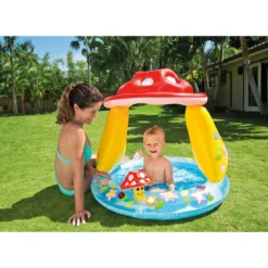 Piscina Gonfiabile per Bambini Fungo Intex Esterno Parco Giochi Acquatico