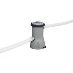 Piscina Rettangolare 488x244x122 cm Fuori Terra con Filtro e Accessori