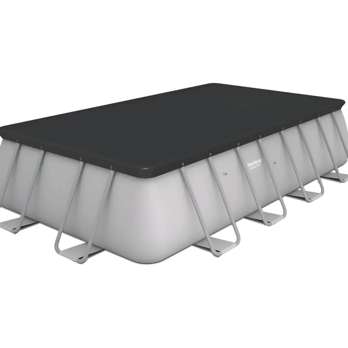 Piscina Rettangolare 488x244x122 cm Fuori Terra con Filtro e Accessori