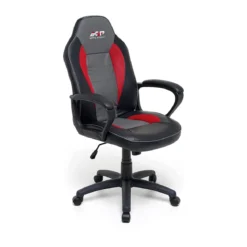 Poltrona da Gaming Player con Braccioli Ruote Girevoli Sedia Ergonomica Ragazzo