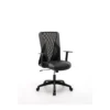 Poltrona Gaming in similpelle Nera e alzata regolabile