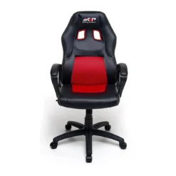 Poltrona Racing con Braccioli e Ruote Ergonomica Rossa Sedia da Gaming Scrivania