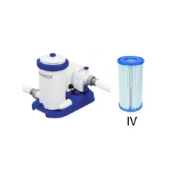 Pompa Filtro 58391 a Cartuccia 9463lt/h Piscina Fuoriterra Filtraggio Bestway