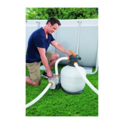 Pompa Filtro per Piscine Esterne a Sabbia Filtraggio 6813 Litri Acqua Bestway