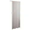 Porta a Soffietto Deluxe Bianca 85x214H cm in PVC Pannello Doppio