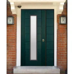 Porta Blindata 2 Ante con Vetro per Esterno Misure Standard Prezzi Offerta