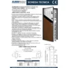 Porta Blindata da Esterno Classe 3 o Classe 4 con Rivestimento Grigio