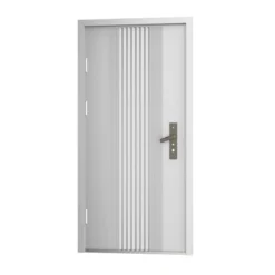 Porta Blindata di Sicurezza Easy Bianca 82x193 cm per Ingresso