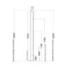 Porta Blindata Easy Grigia 82x193 cm Ingresso Sicurezza