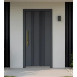 Porta Blindata Easy Grigia 82x193 cm Ingresso Sicurezza