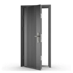 Porta Blindata Easy Grigia 82x193 cm Ingresso Sicurezza