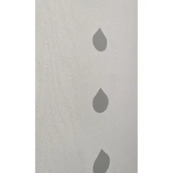 Porta Blindata per Esterno con Pannello Bianco Pantografato Drops